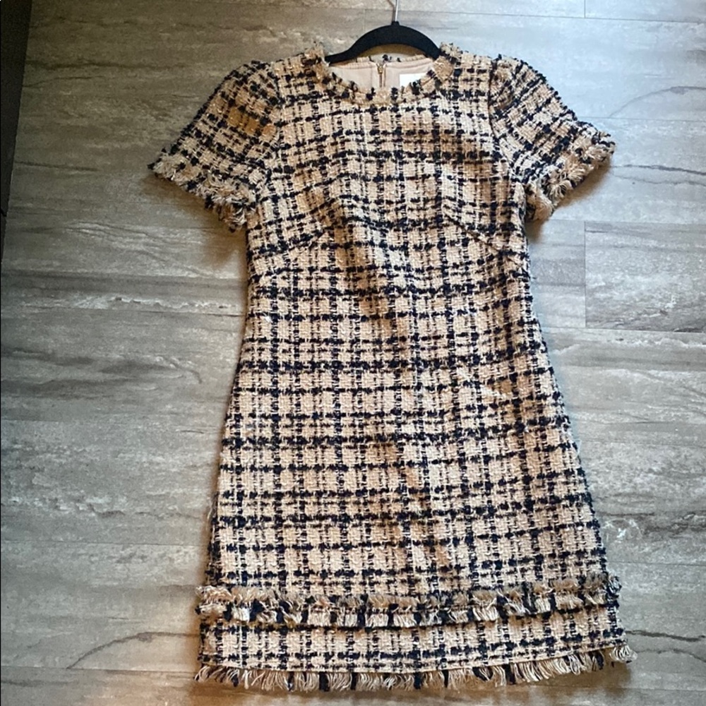 kate spade printed mini dress